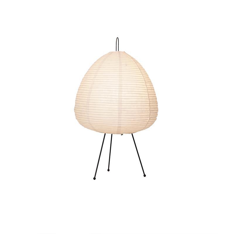 Kryntaleo | Japanese Ribbed Bamboo Silhouette Oriental Accent Table Lamp