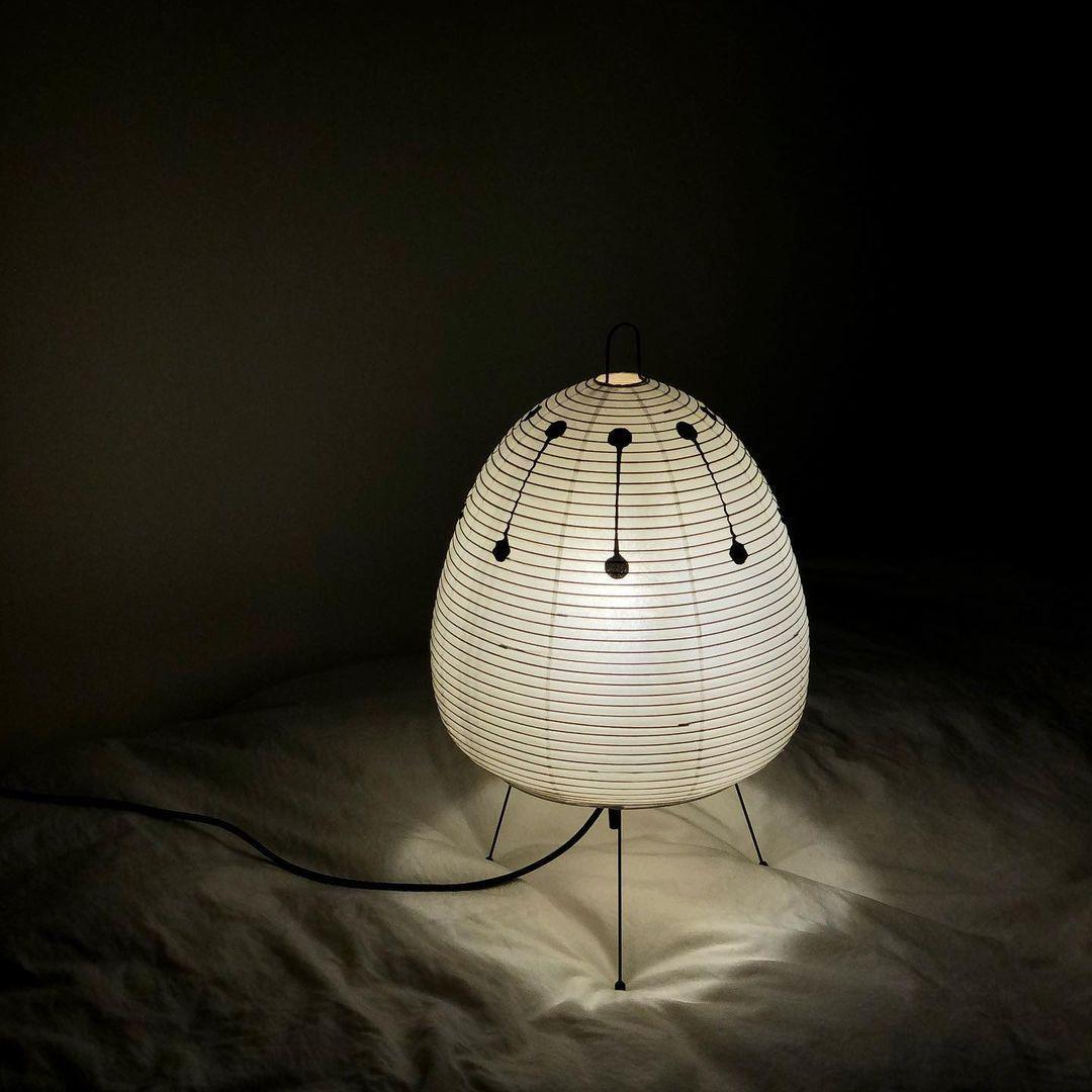 Kryntaleo | Japanese Ribbed Bamboo Silhouette Oriental Accent Table Lamp