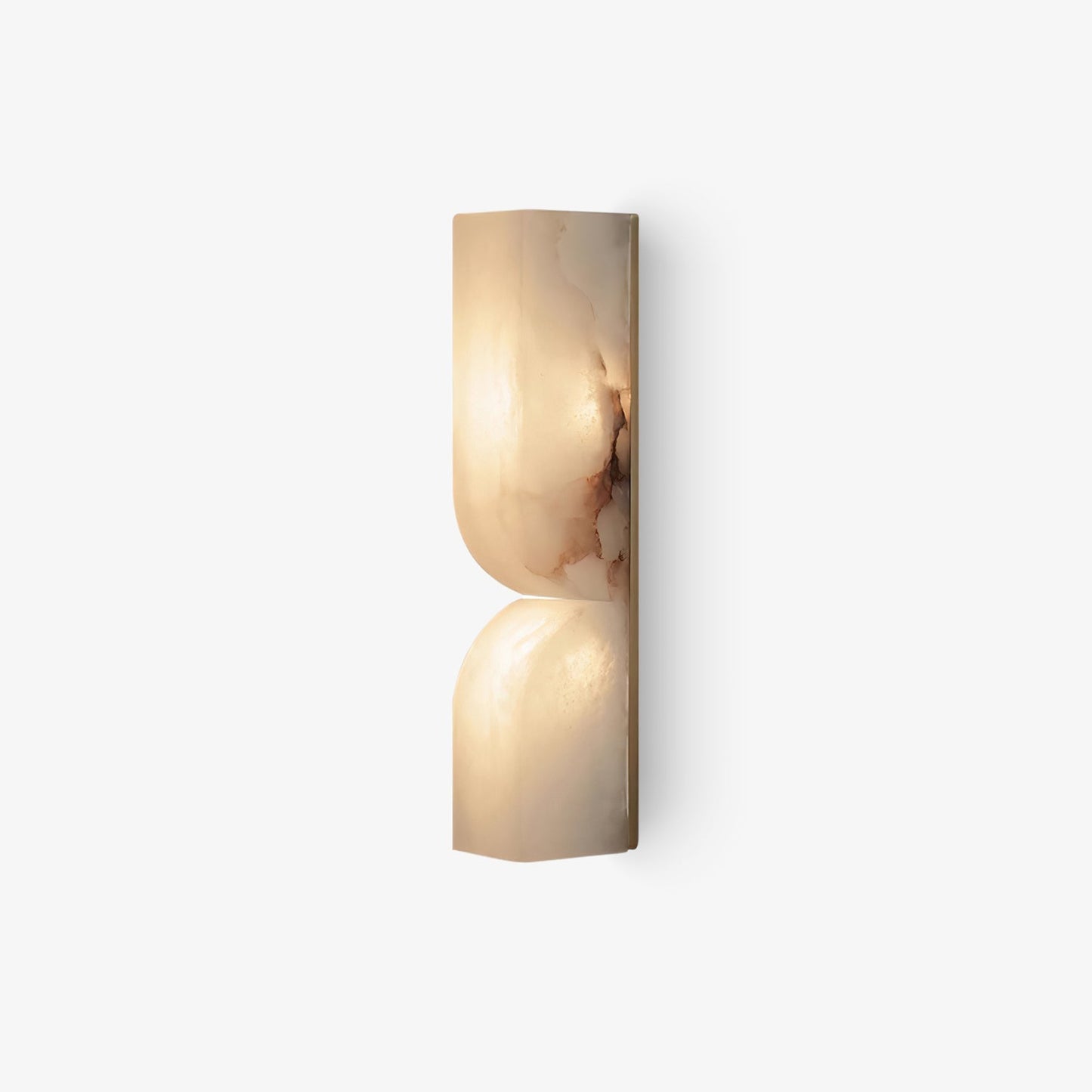 Marbrisso | Minimalist Carved Alabaster Stone Wall Light