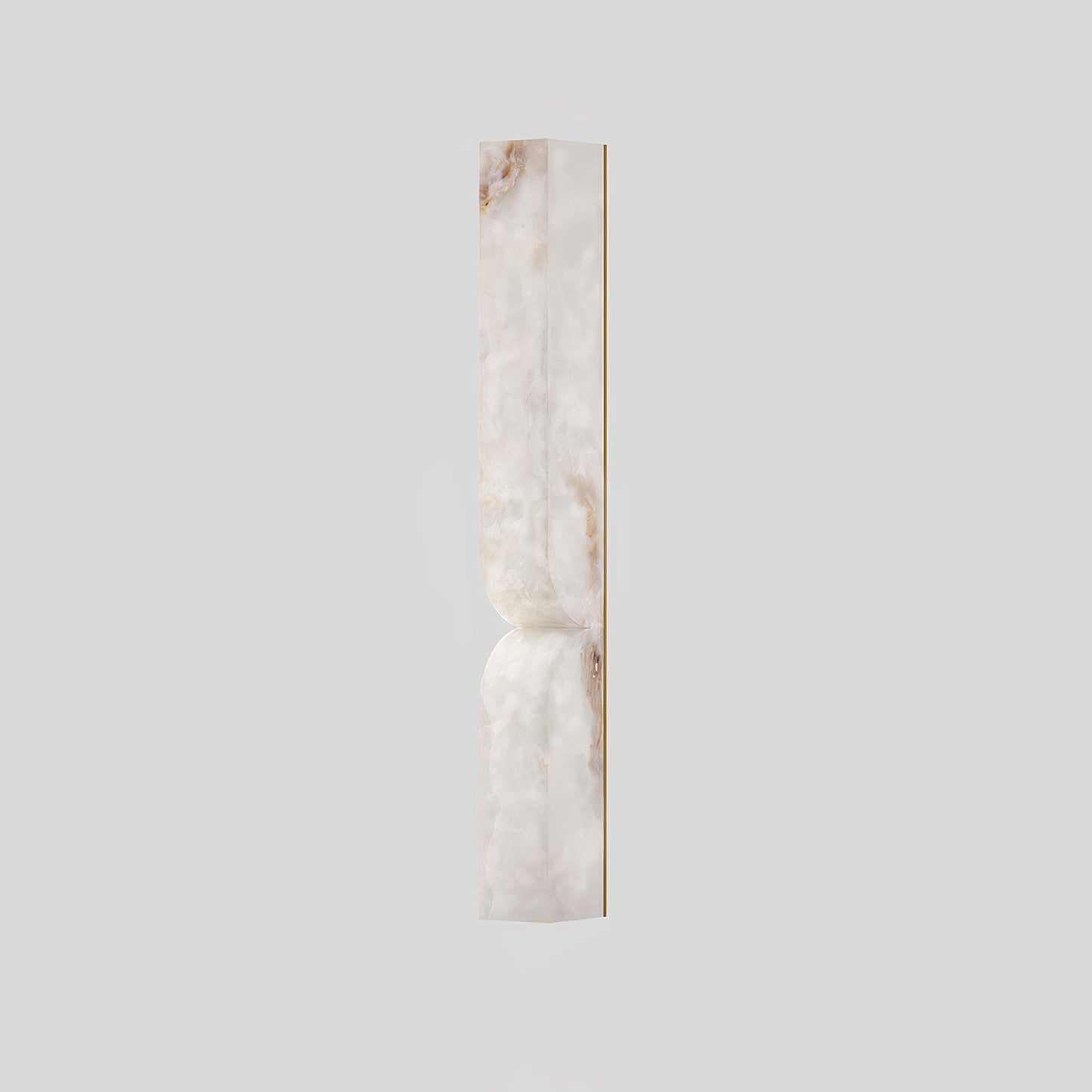 Marbrisso | Minimalist Carved Alabaster Stone Wall Light