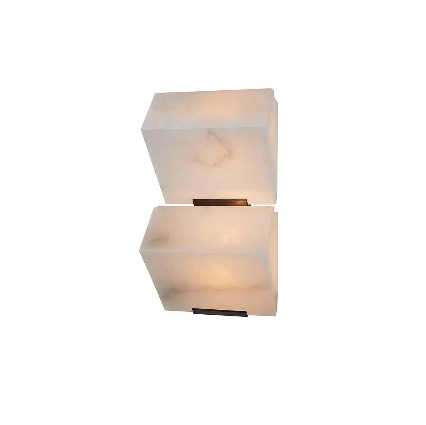 Luvidior | Architectural Column Alabaster Stone Blocks Wall Light