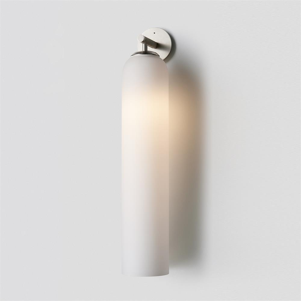 Luvia | Elegant Cylindrical Art Deco Glass Wall Light