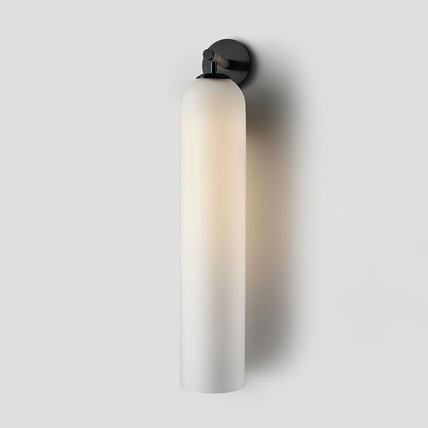 Luvia | Elegant Cylindrical Art Deco Glass Wall Light