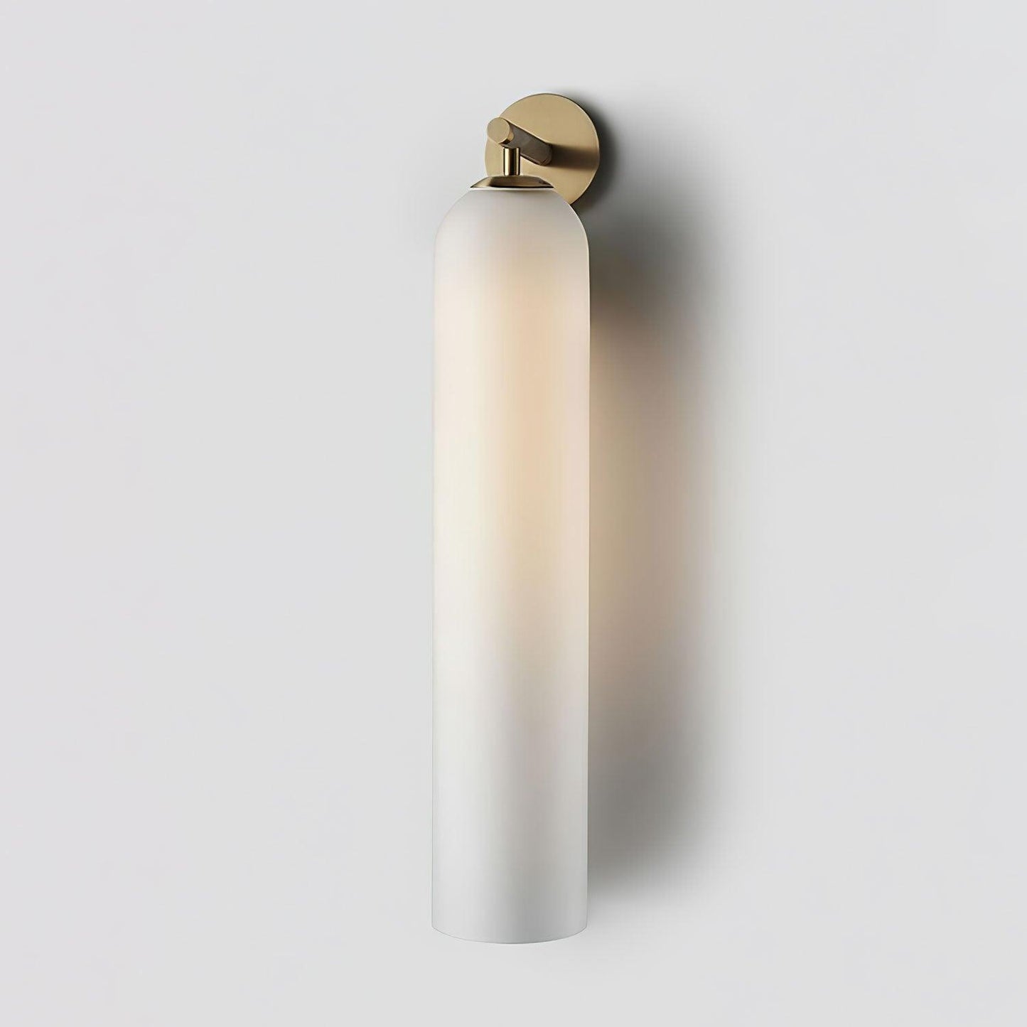 Luvia | Elegant Cylindrical Art Deco Glass Wall Light