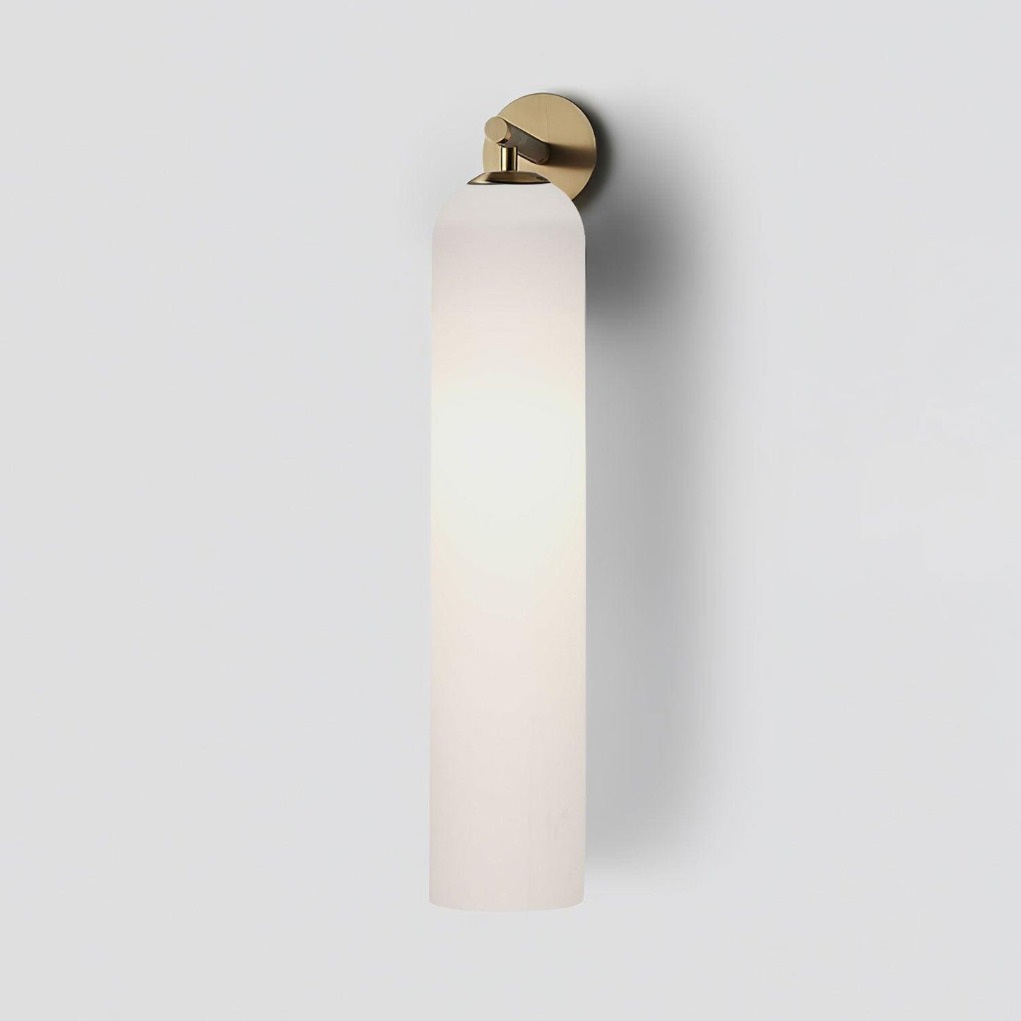Luvia | Elegant Cylindrical Art Deco Glass Wall Light