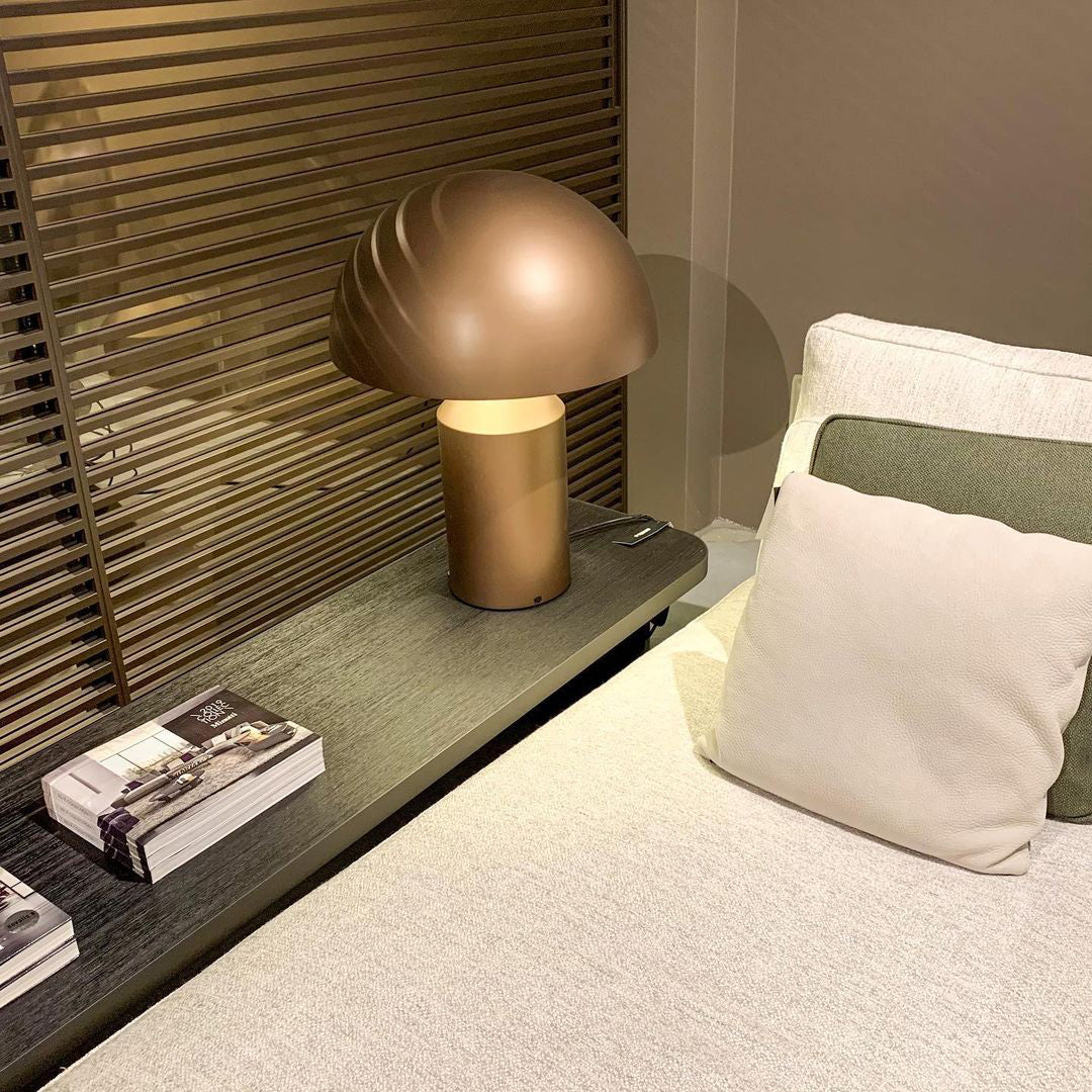 Zonthara | Avant Garde Geometric Sculptural Silhouette Metal Table Lamp