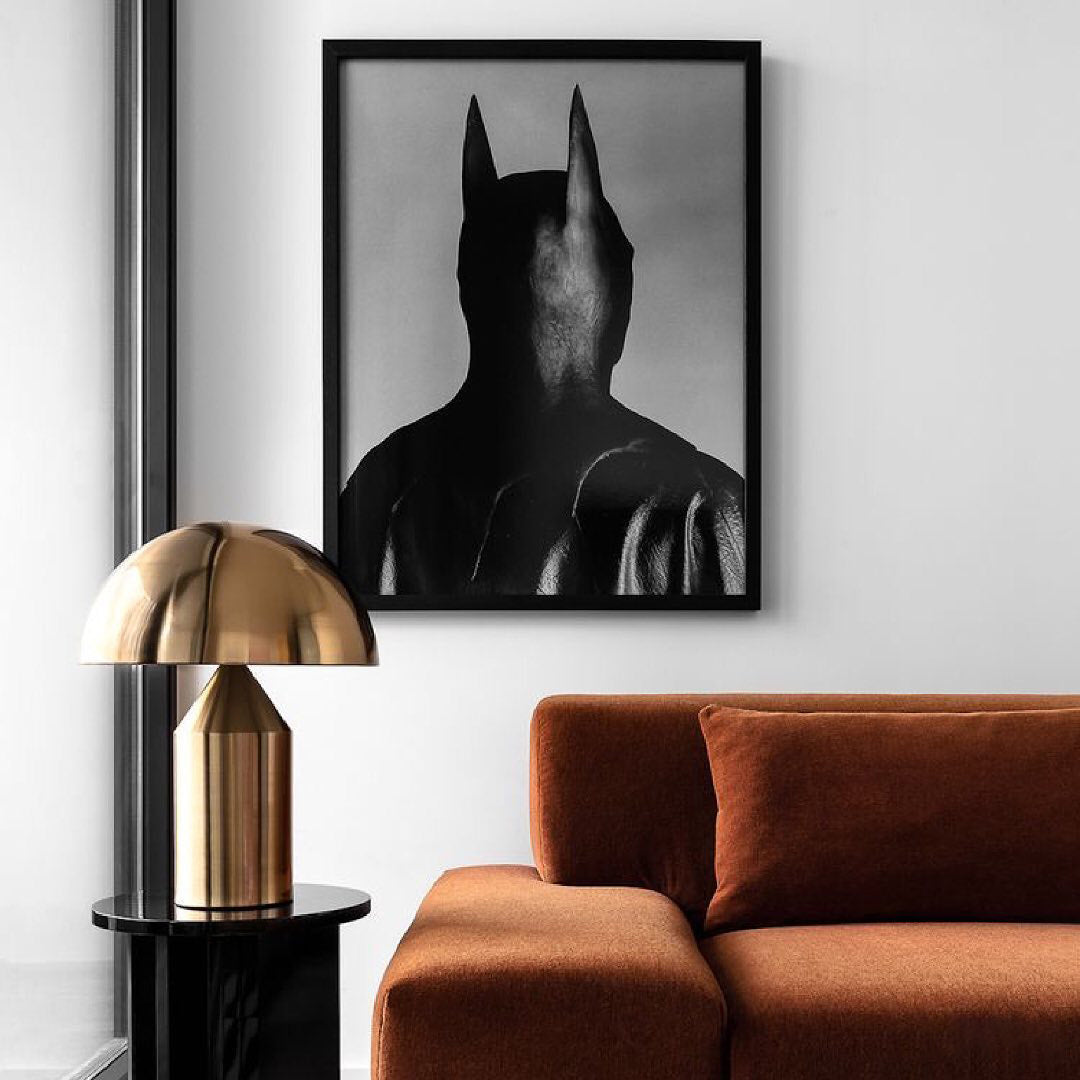 Zonthara | Avant Garde Geometric Sculptural Silhouette Metal Table Lamp