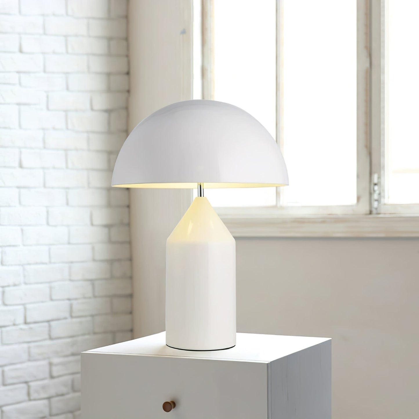 Zonthara | Avant Garde Geometric Sculptural Silhouette Metal Table Lamp