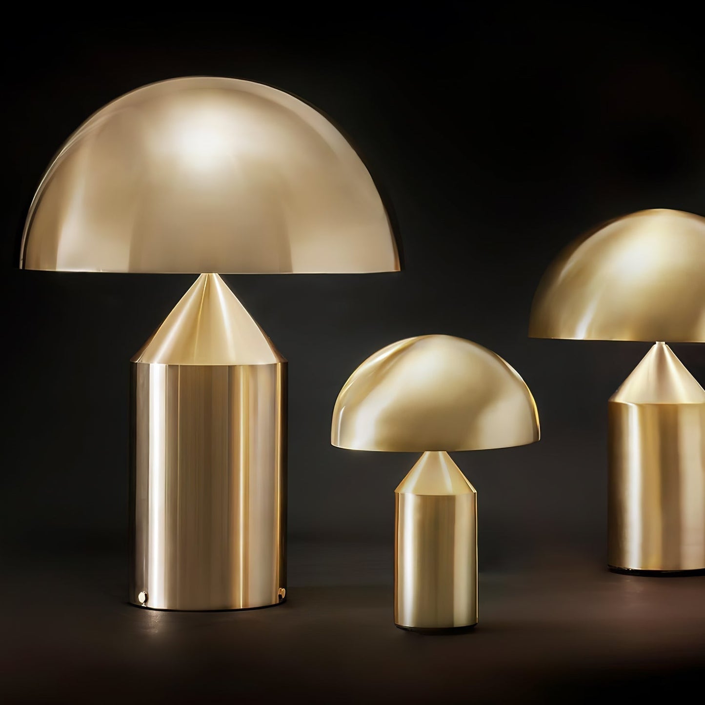 Zonthara | Avant Garde Geometric Sculptural Silhouette Metal Table Lamp