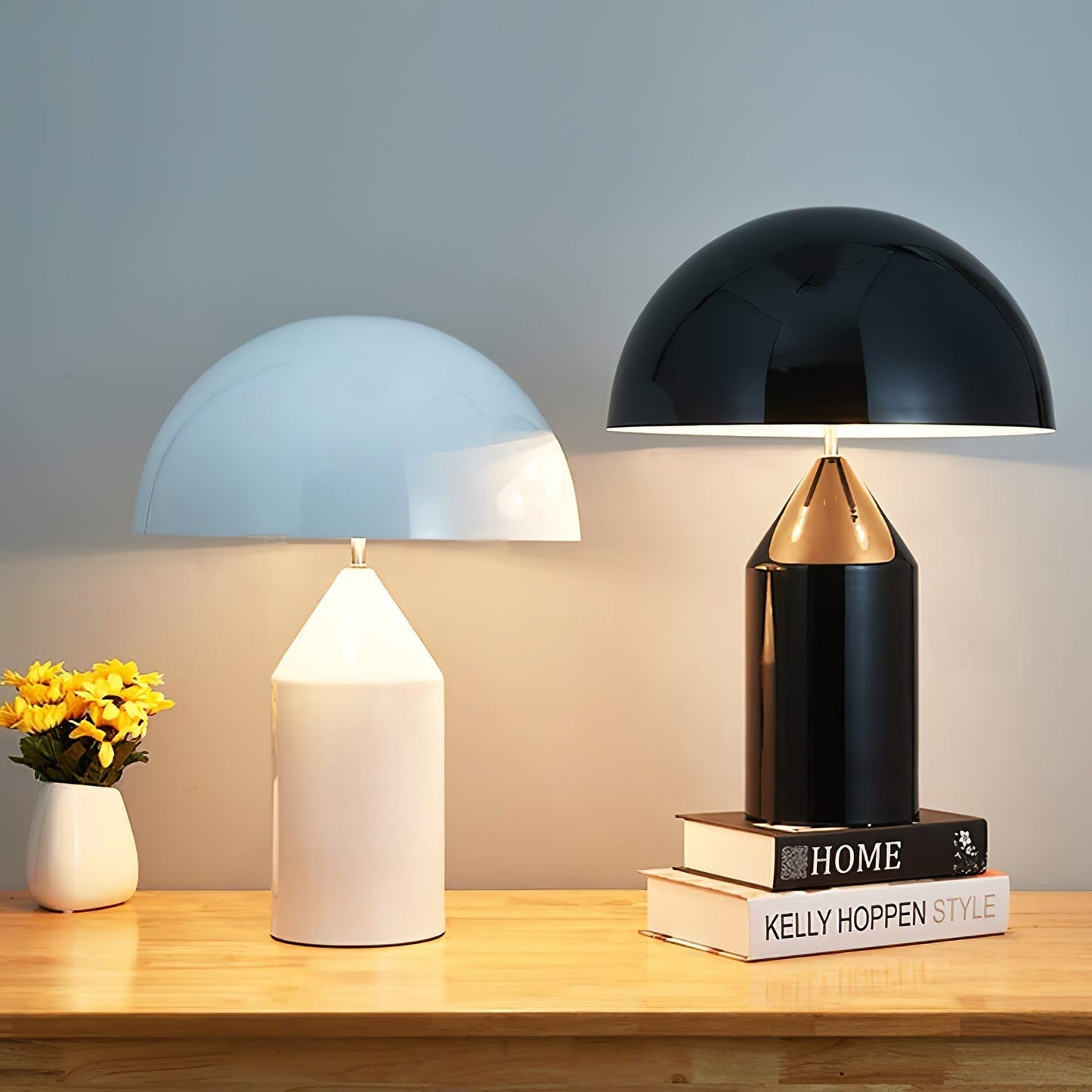 Zonthara | Avant Garde Geometric Sculptural Silhouette Metal Table Lamp