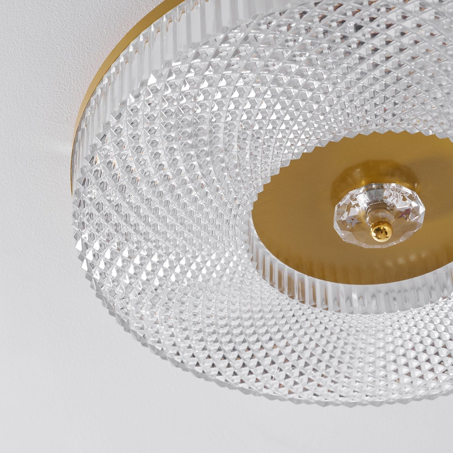 Corissam | Slim Disc Contemporary Geometric Surface Mounted Ceiling Light