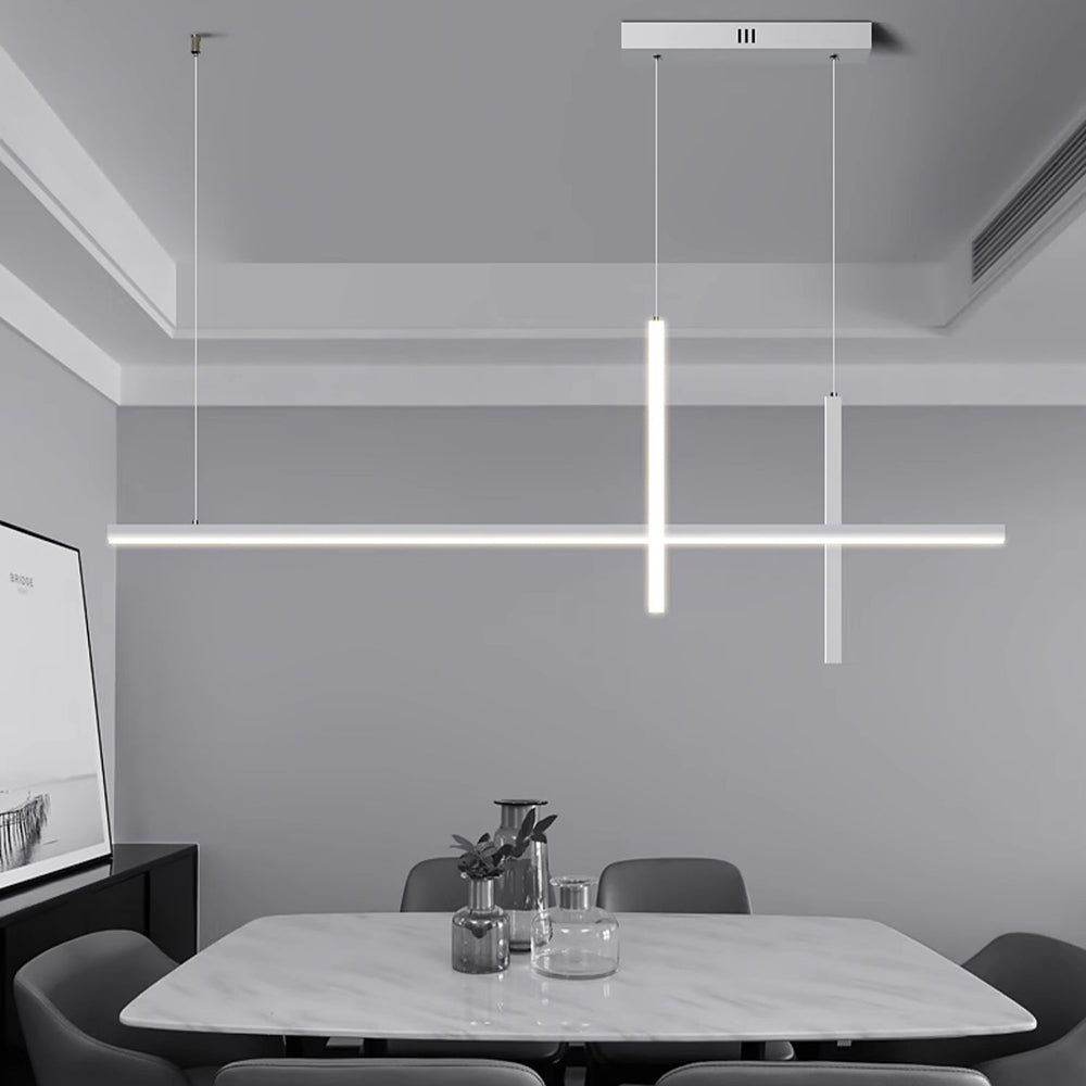 Thalun | Minimalist Linear Architectural LED Suspension Pendant Light