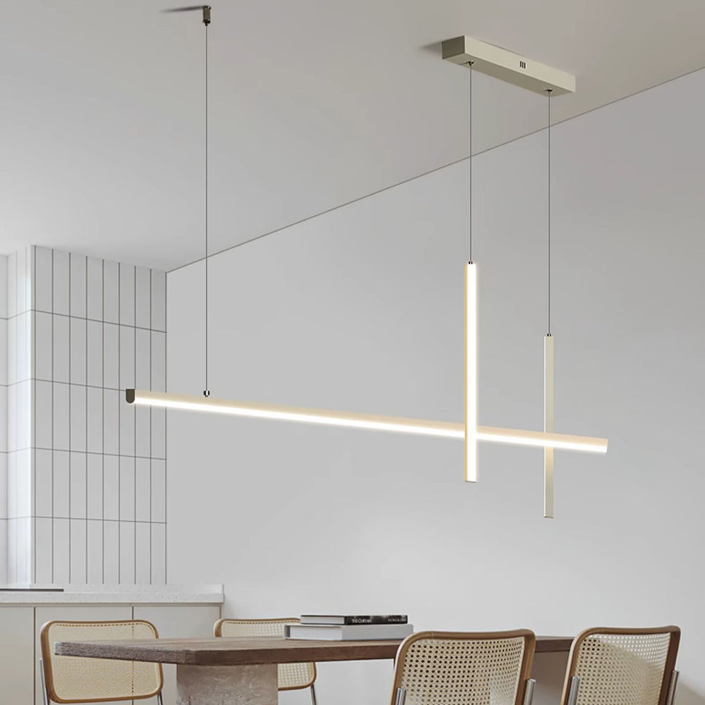 Thalun | Minimalist Linear Architectural LED Suspension Pendant Light