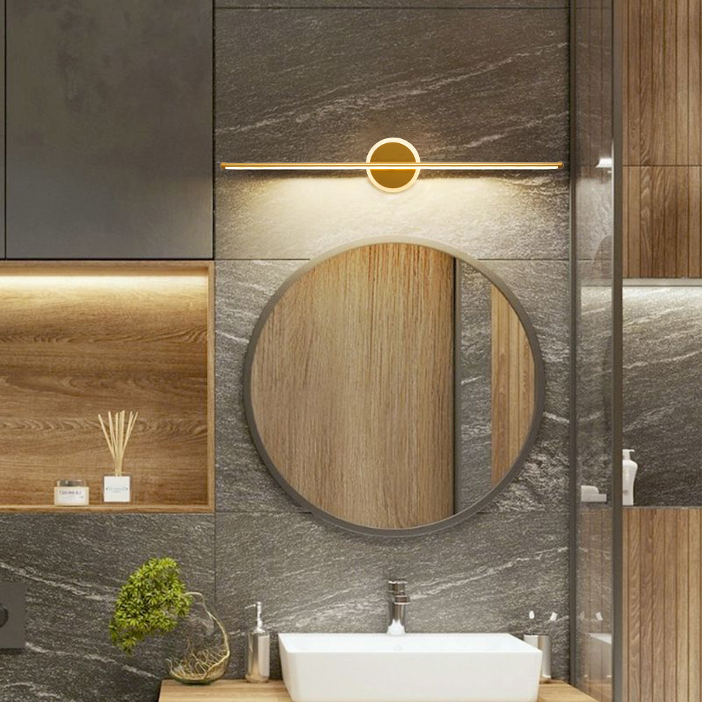 Vaelux | Minimalist Linear Geometric Silhouette Vanity Wall Light
