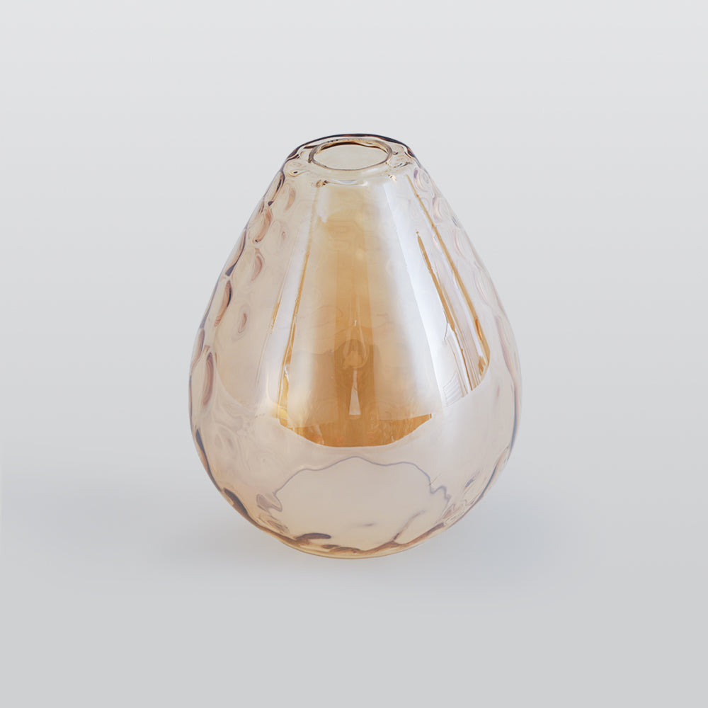 Niris | Minimalist Teardrop Textured Glass Pendant Light