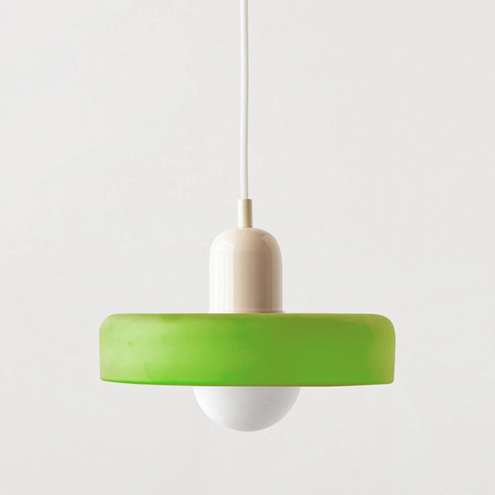 Vetro | Bauhaus Style Colored Glass Pendant Light