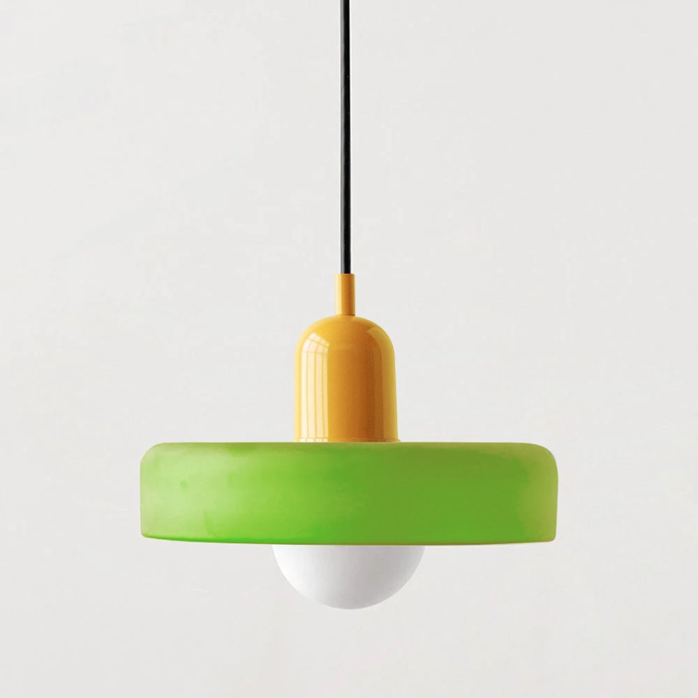 Vetro | Bauhaus Style Colored Glass Pendant Light