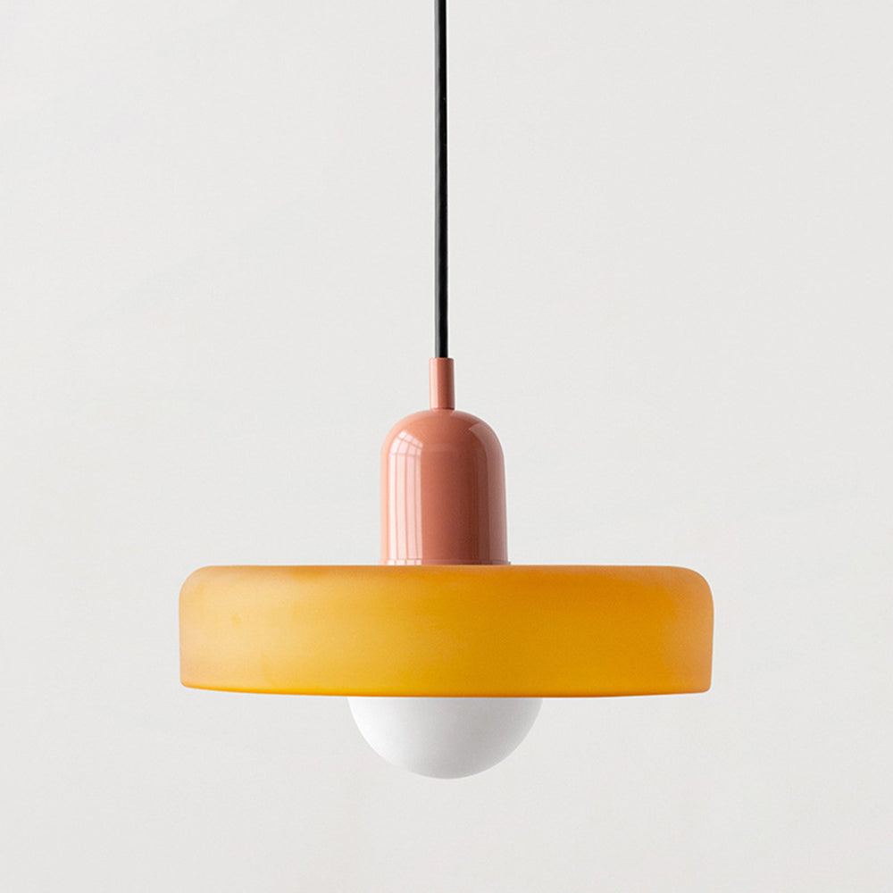 Vetro | Bauhaus Style Colored Glass Pendant Light