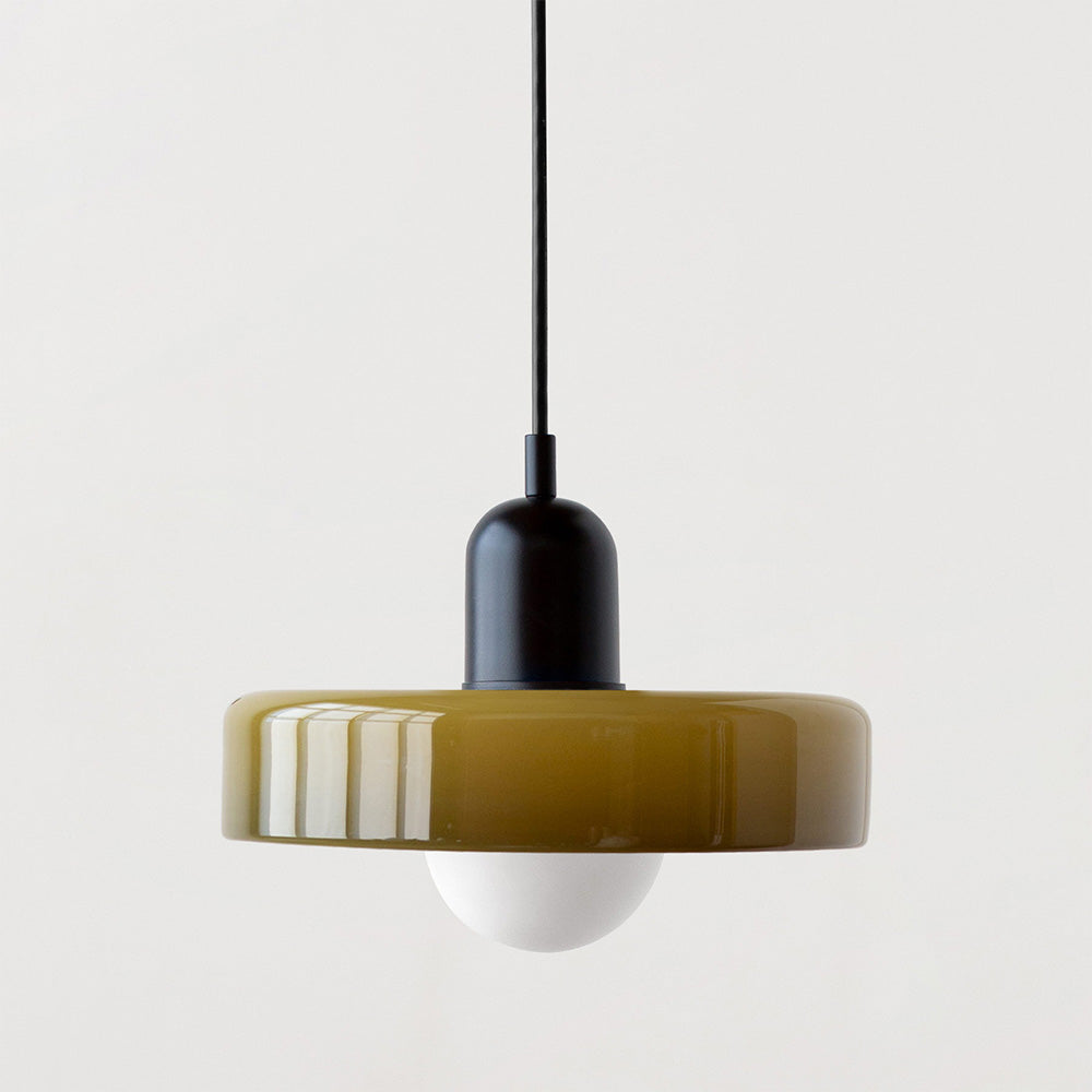 Vetro | Bauhaus Style Colored Glass Pendant Light