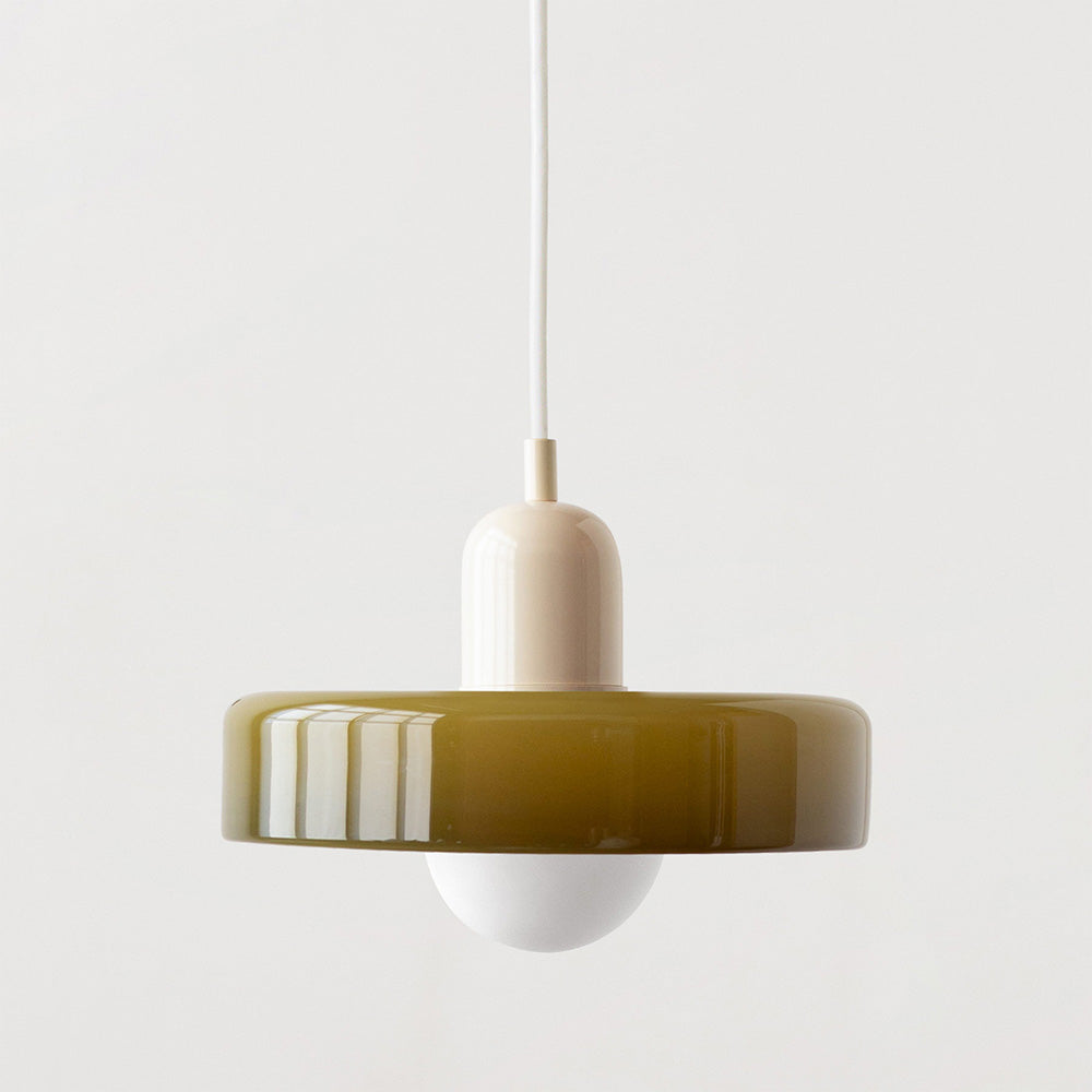 Vetro | Bauhaus Style Colored Glass Pendant Light