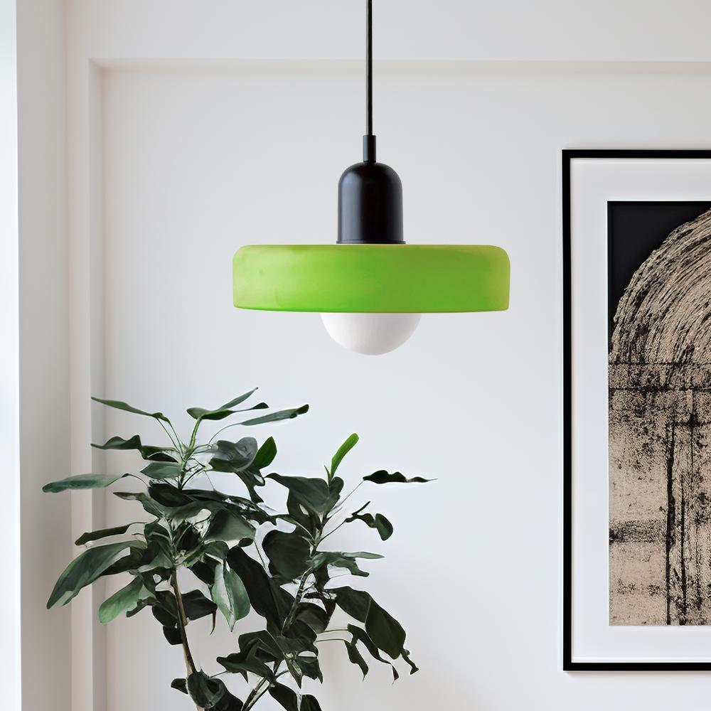 Vetro | Bauhaus Style Colored Glass Pendant Light