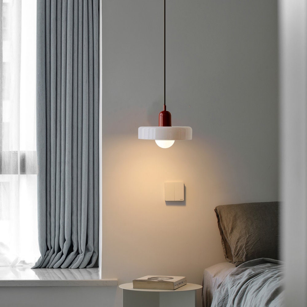 Vetro | Bauhaus Style Colored Glass Pendant Light