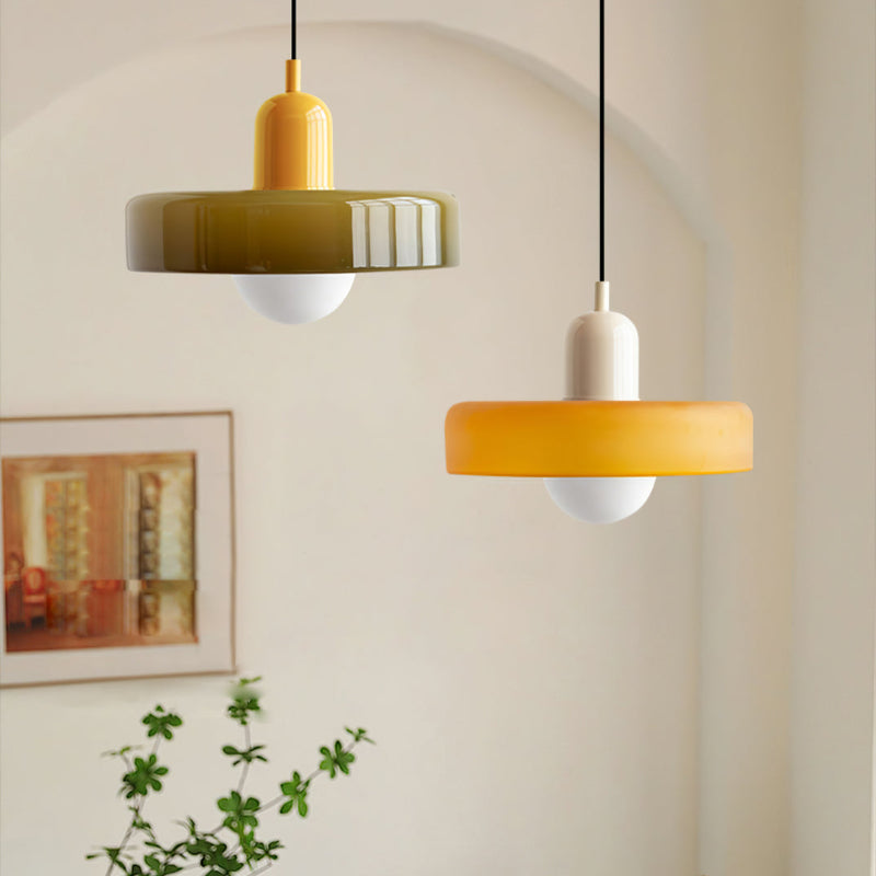 Vetro | Bauhaus Style Colored Glass Pendant Light