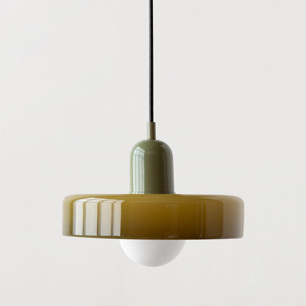 Vetro | Bauhaus Style Colored Glass Pendant Light