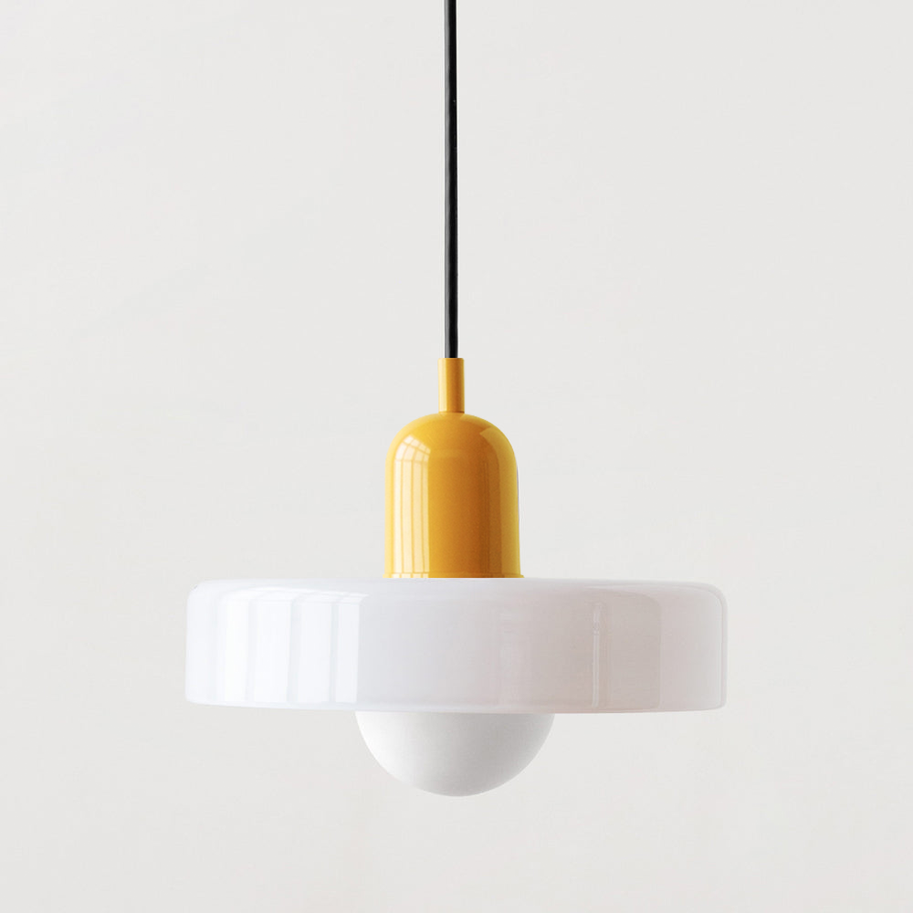 Vetro | Bauhaus Style Colored Glass Pendant Light