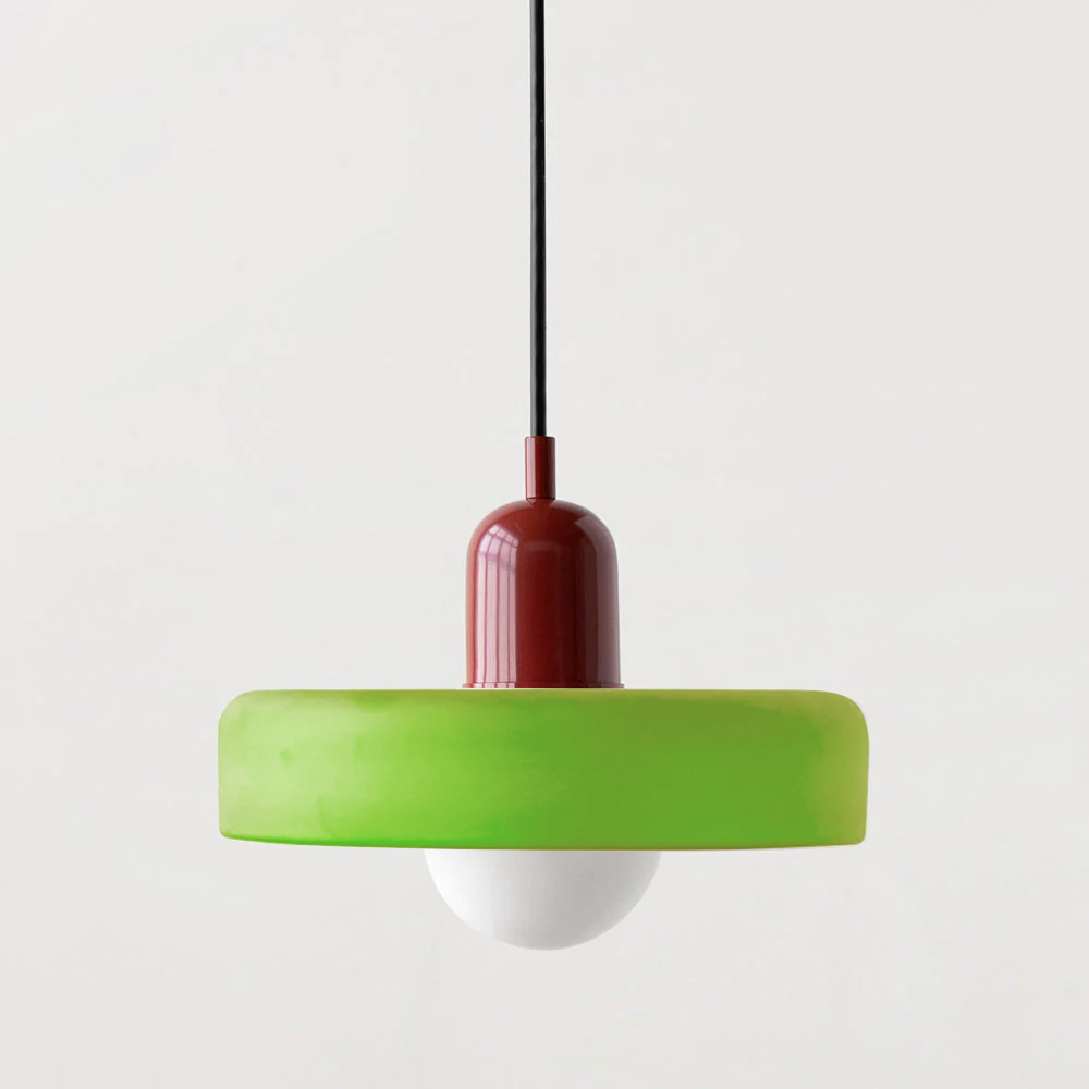 Vetro | Bauhaus Style Colored Glass Pendant Light
