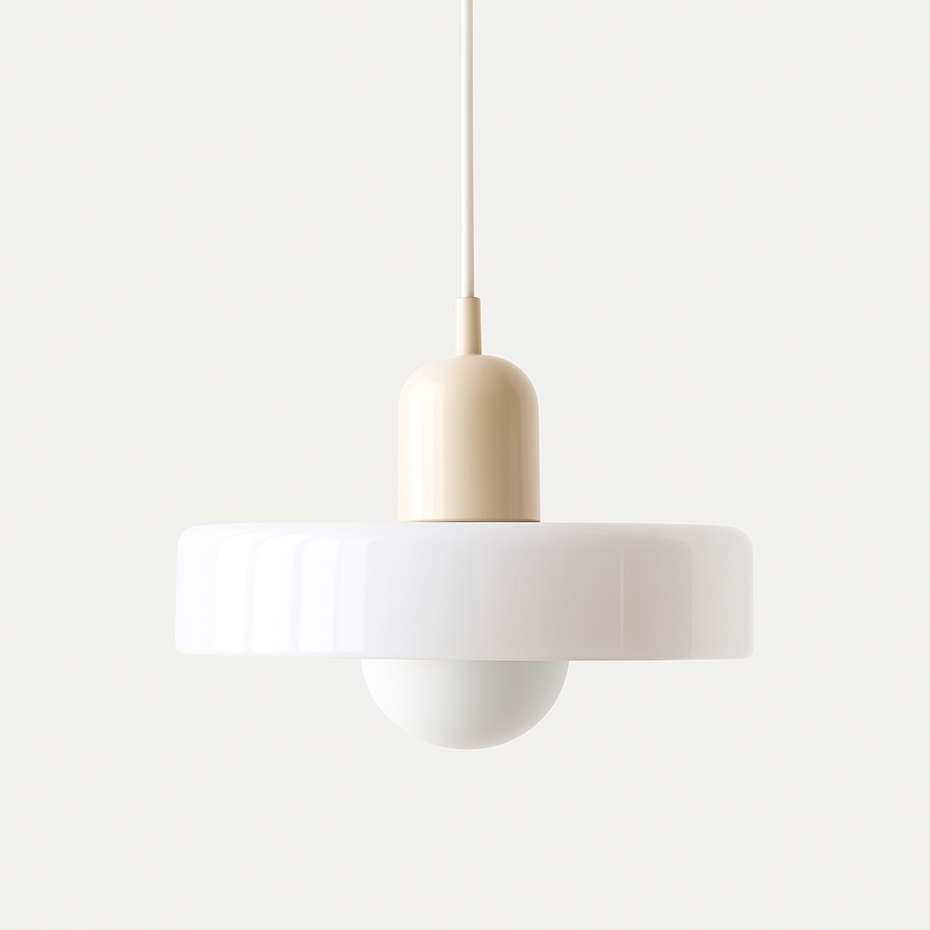 Vetro | Bauhaus Style Colored Glass Pendant Light