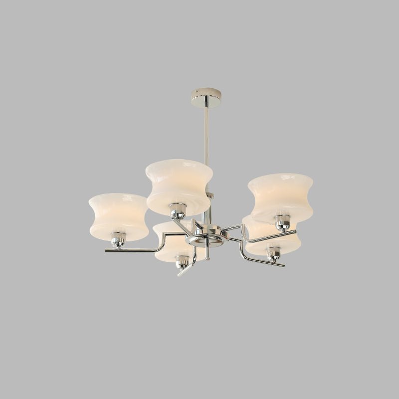 Kendroma | Antique Inspired Curved Globe Glass Ceiling Light