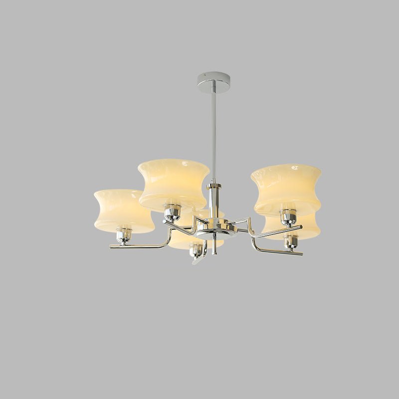 Kendroma | Antique Inspired Curved Globe Glass Ceiling Light