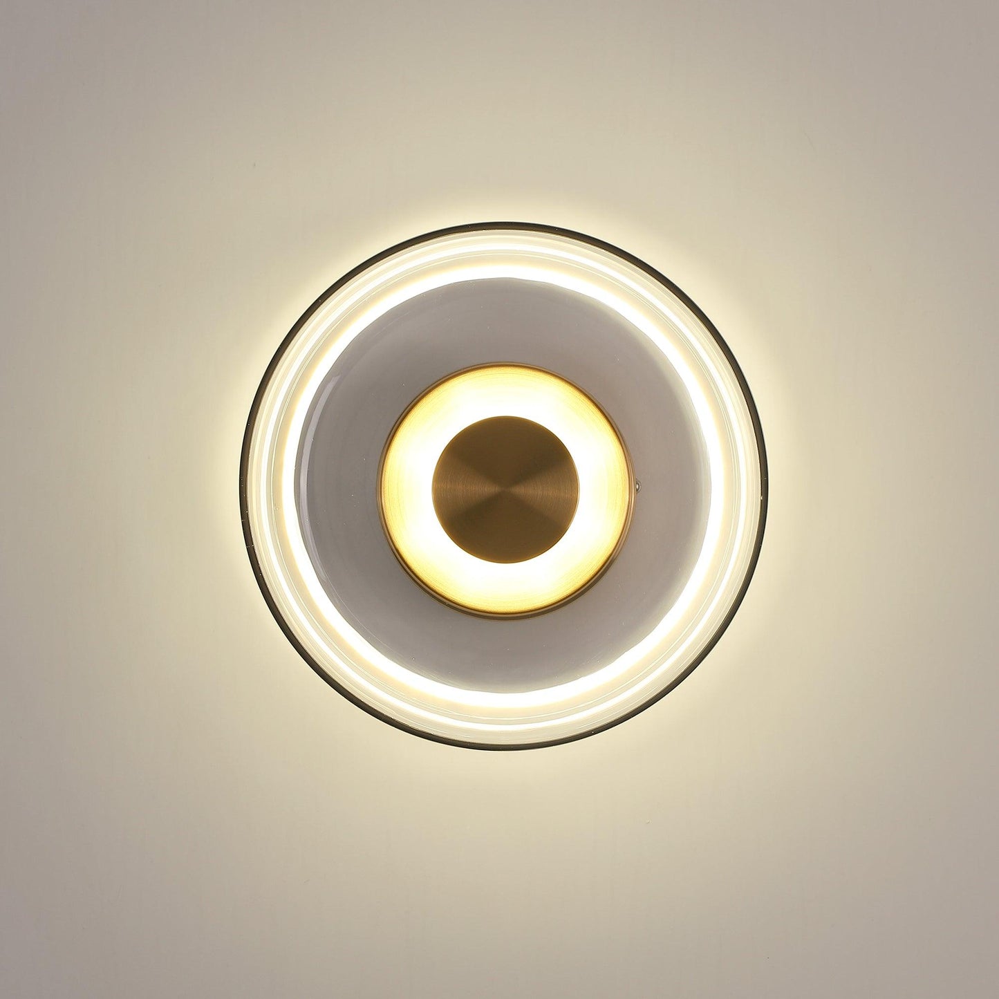 Luvia | Nordic Ribbed Glass Art Deco Wall Light