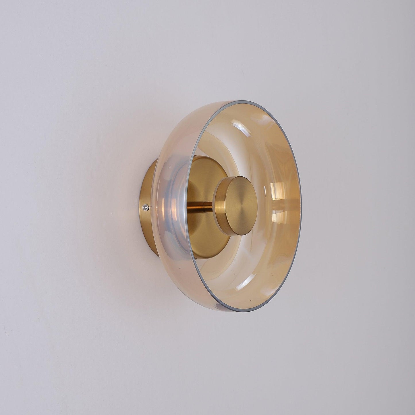 Luvia | Nordic Ribbed Glass Art Deco Wall Light