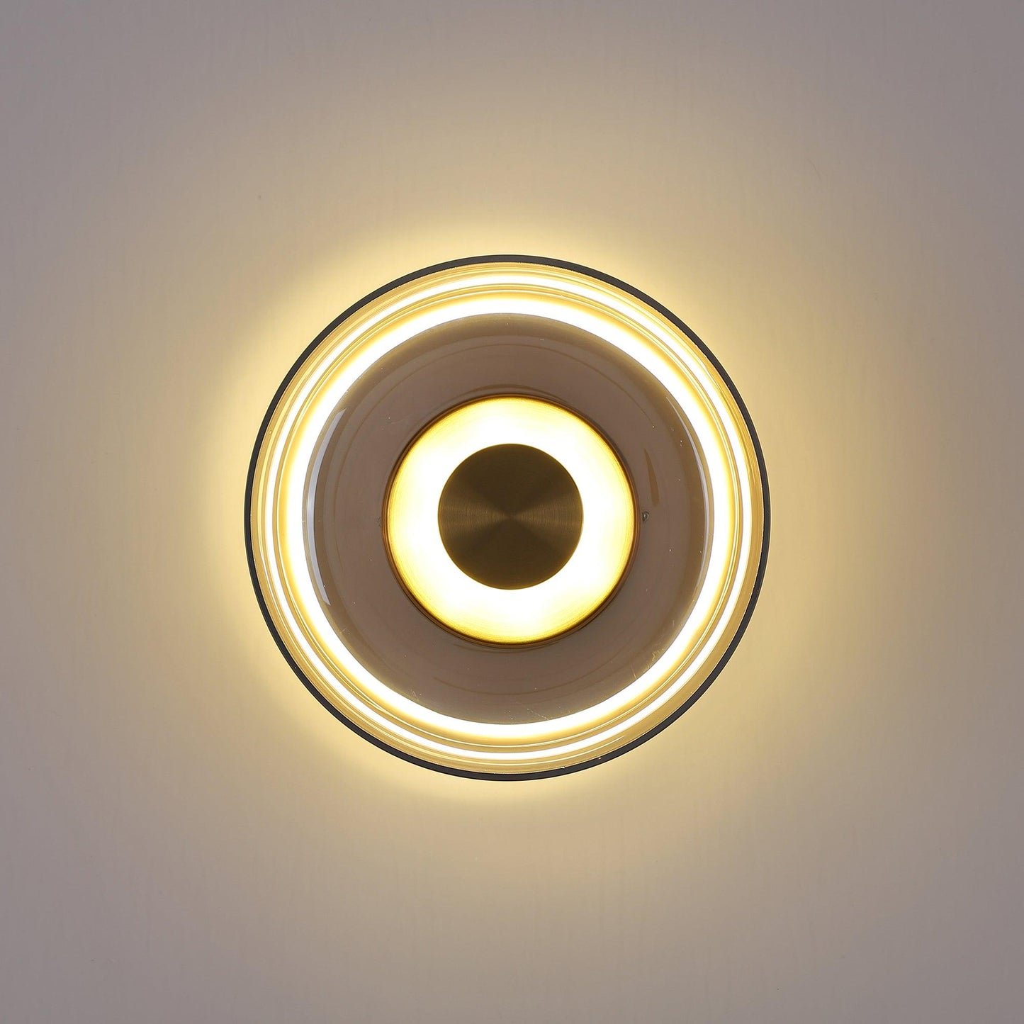 Luvia | Nordic Ribbed Glass Art Deco Wall Light