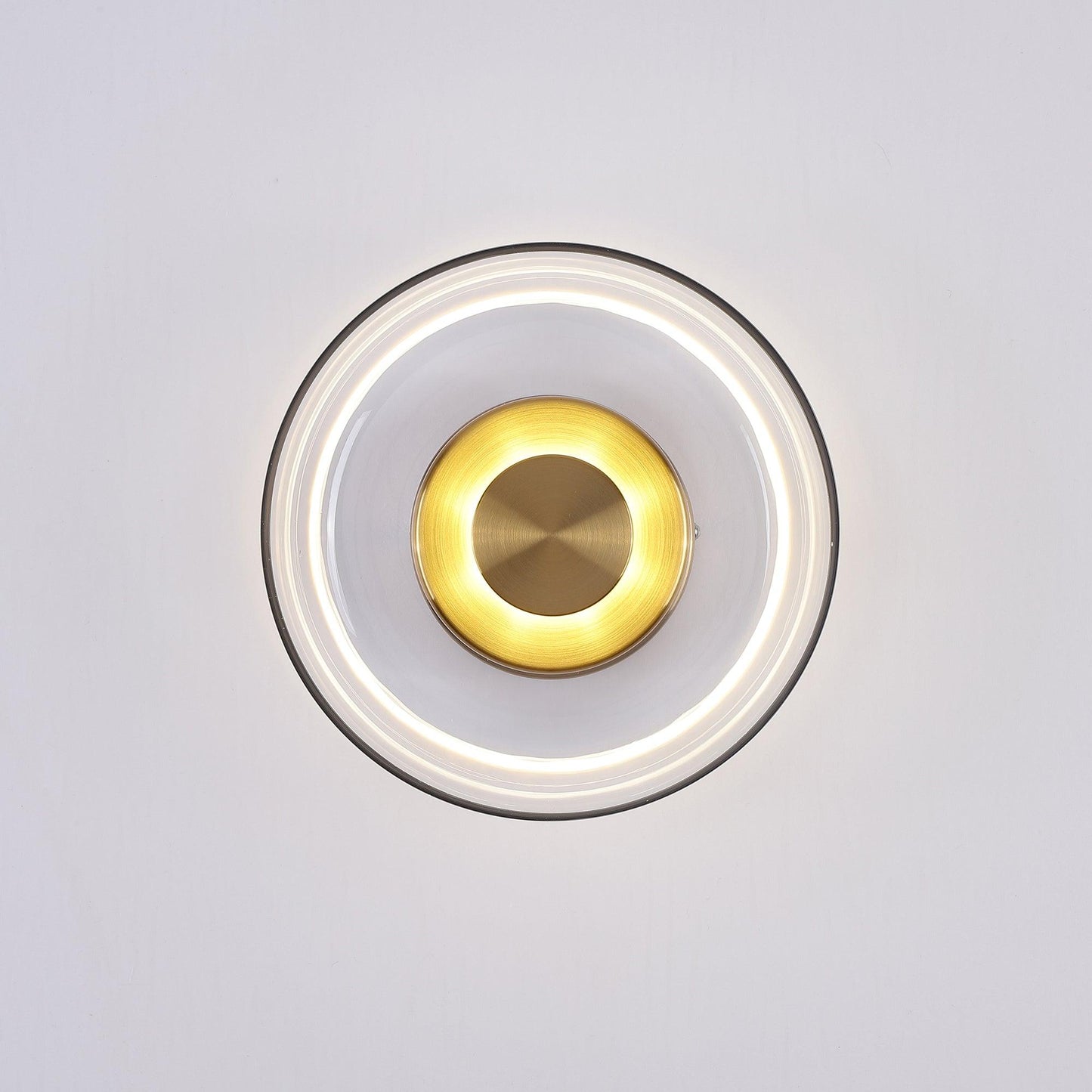 Luvia | Nordic Ribbed Glass Art Deco Wall Light