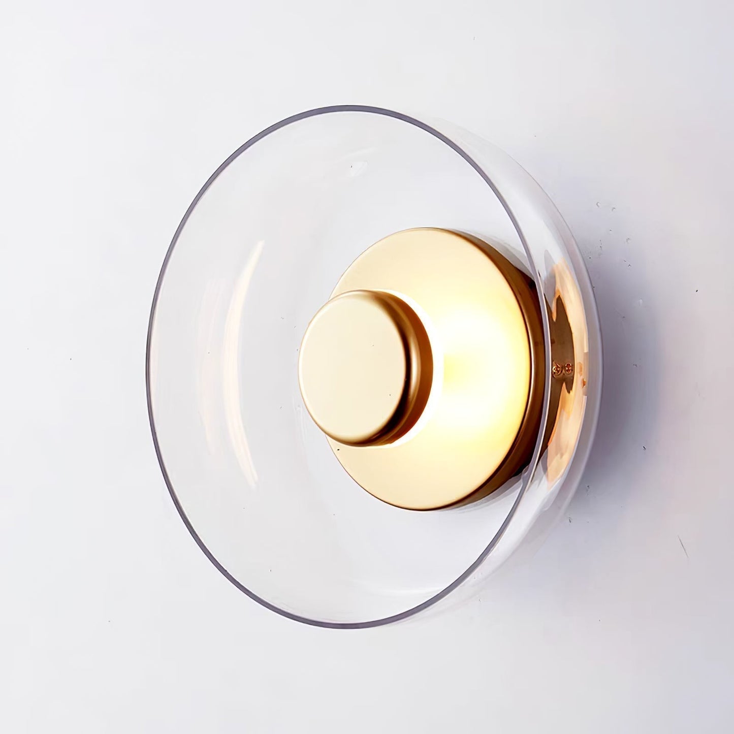 Luvia | Nordic Ribbed Glass Art Deco Wall Light