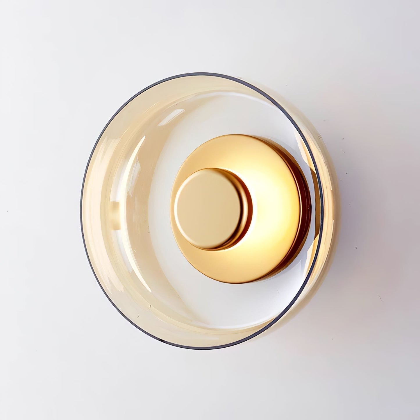 Luvia | Nordic Ribbed Glass Art Deco Wall Light