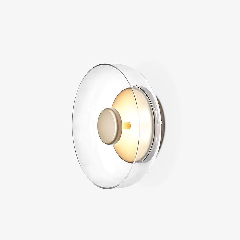 Luvia | Nordic Ribbed Glass Art Deco Wall Light