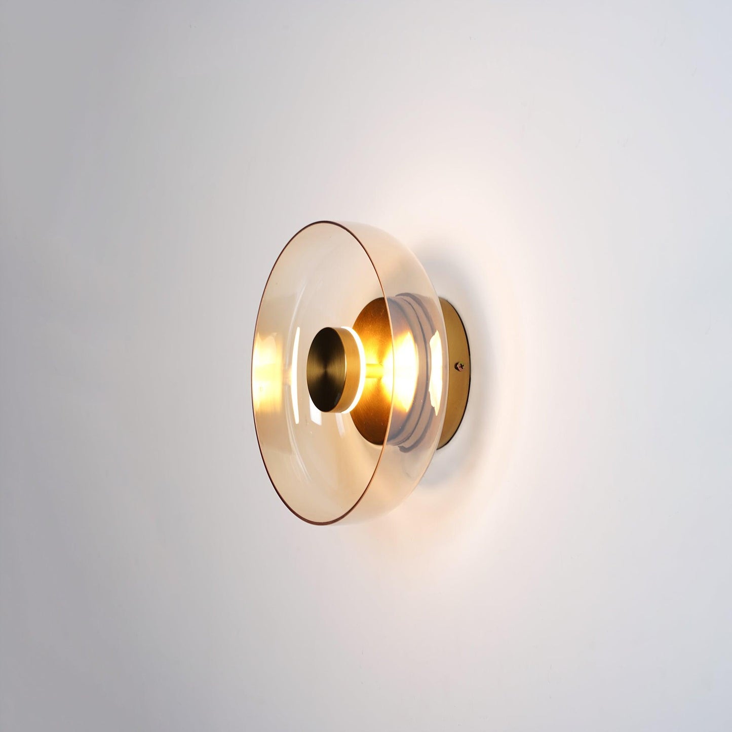 Luvia | Nordic Ribbed Glass Art Deco Wall Light
