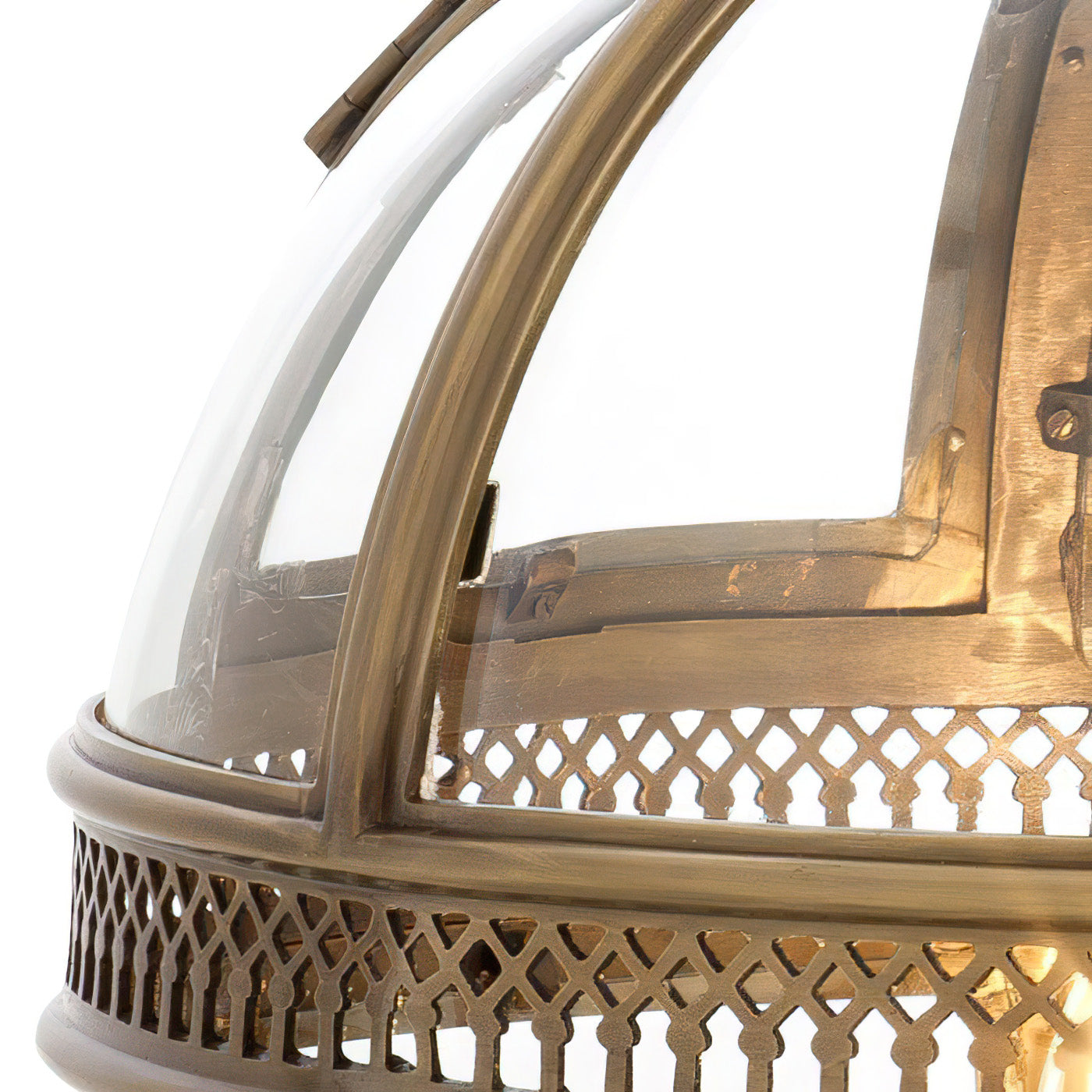 Vinse | Vintage Spherical Transparent Glass Pendant Light