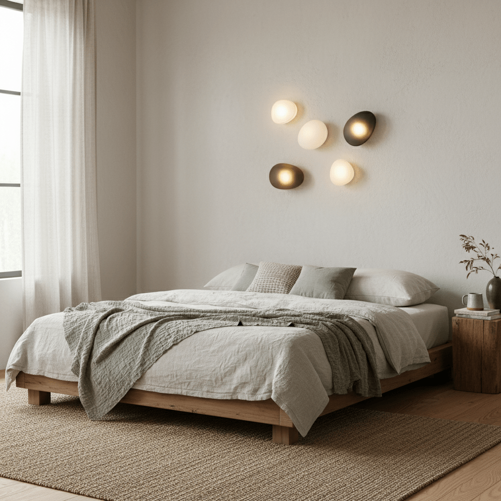 Caldrion | Hand Blown Glass Pebble Wall Light