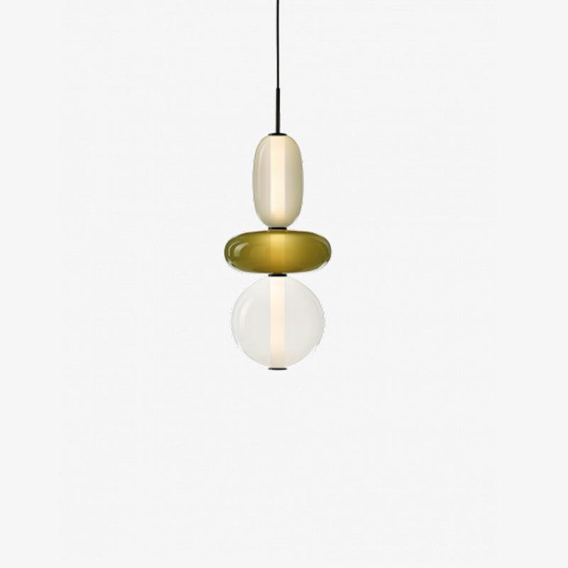 Nyxorise | Artisan Raindrop Cluster Glass Pendant Light