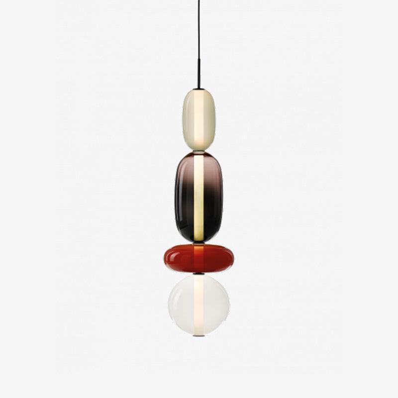 Nyxorise | Artisan Raindrop Cluster Glass Pendant Light