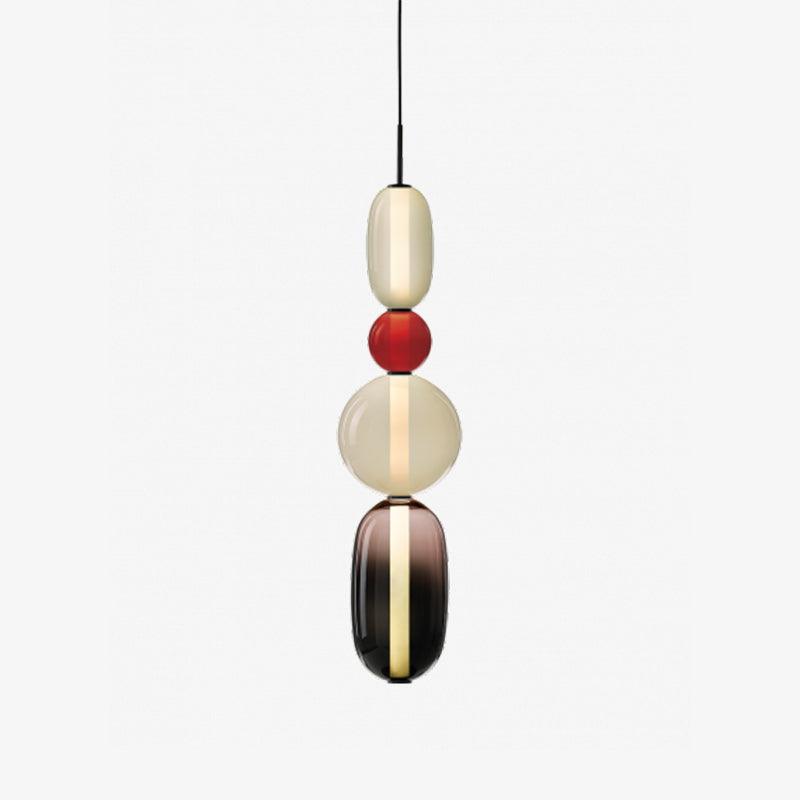 Nyxorise | Artisan Raindrop Cluster Glass Pendant Light