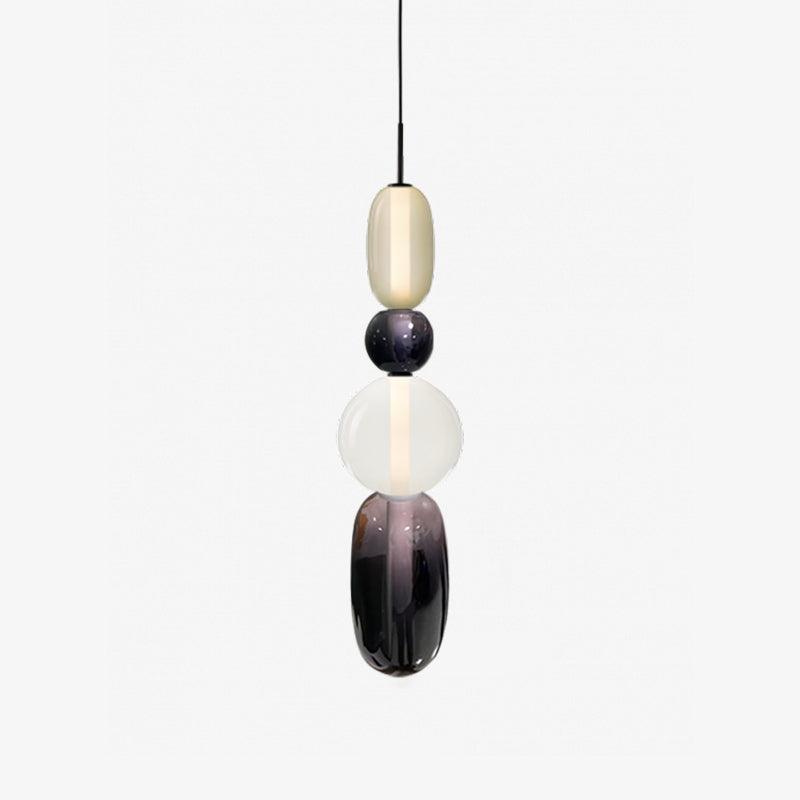Nyxorise | Artisan Raindrop Cluster Glass Pendant Light