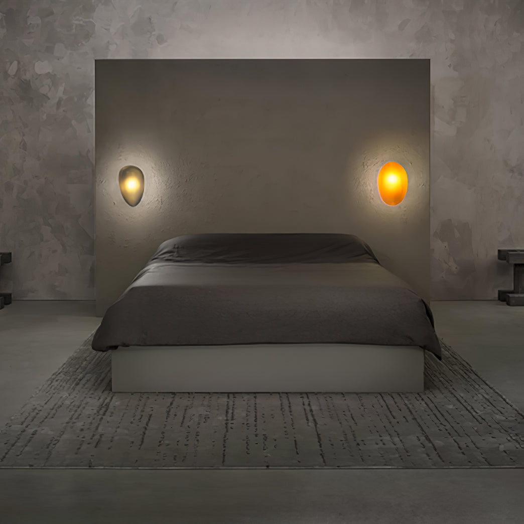 Caldrion | Hand Blown Glass Pebble Wall Light