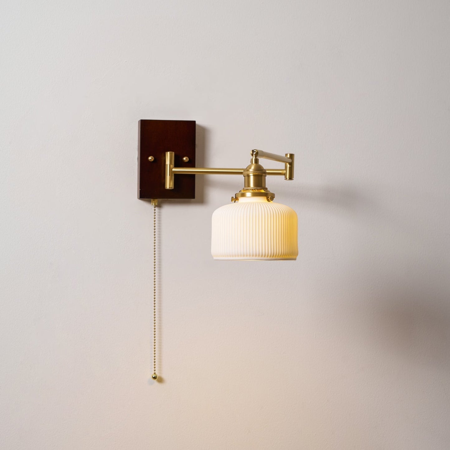Kalythos | Modern Sculpted Angular Profile Ceramic Wall Light
