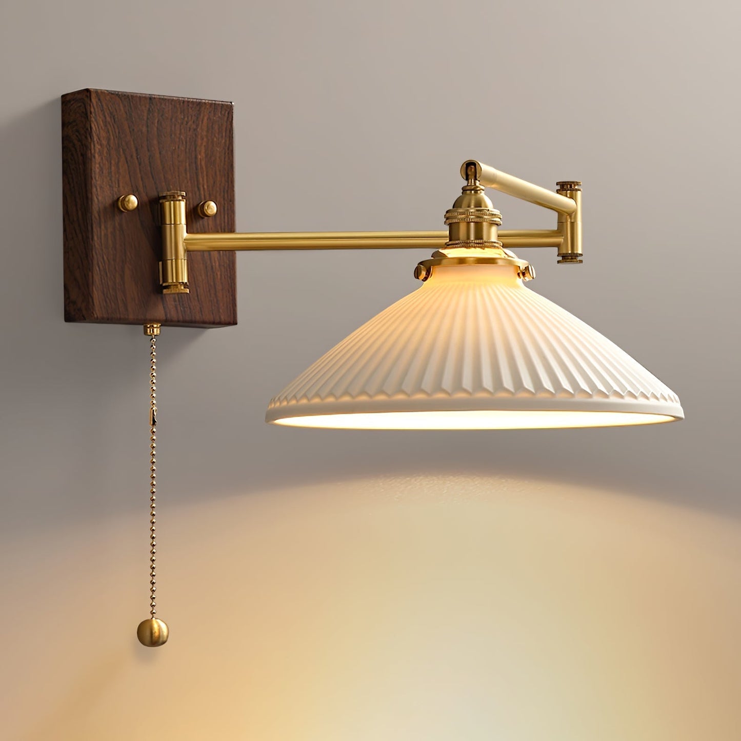 Kalythos | Modern Sculpted Angular Profile Ceramic Wall Light